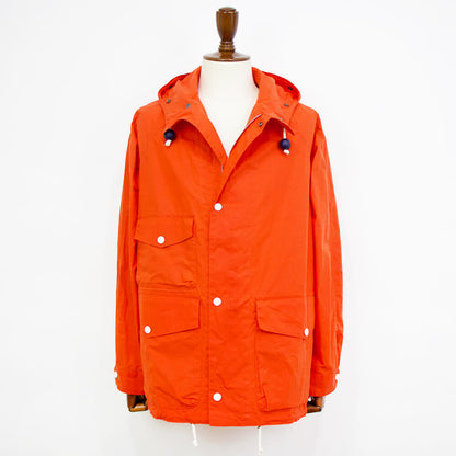 l'impermeabile（リンペルメアビレ）COLORADO コロラド 撥水高密度 ワックスドコットン マウンテンパーカー【オレンジ】国内正規品