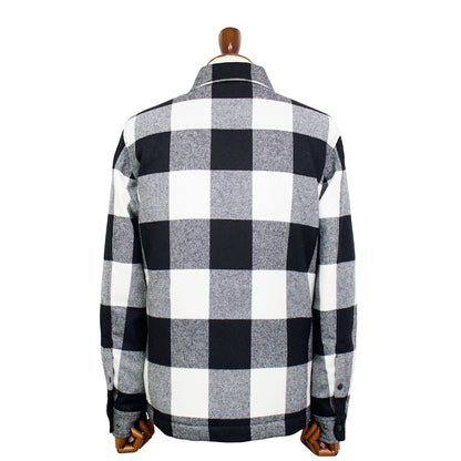 WOOLRICH（ウールリッチ）ALASKAN WOOL CHECK OVERSHIRT チェック柄 オーバーシャツ【ホワイトバッファローチェック】国内正規品