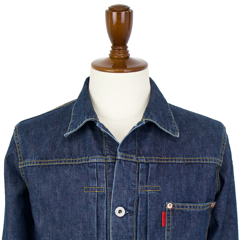 Ciao bella（チャオ ベッラ）デニムジャケット Gジャン【インディゴ】