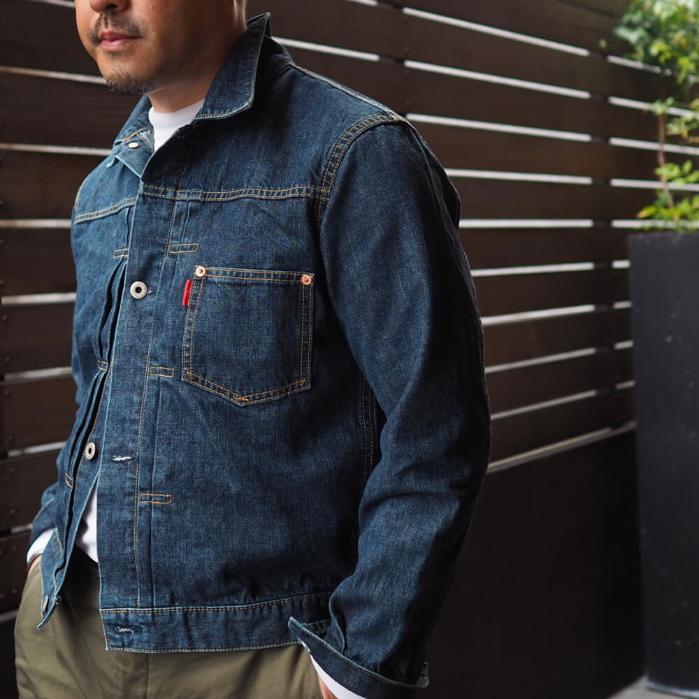 Ciao bella（チャオ ベッラ）デニムジャケット Gジャン【インディゴ】