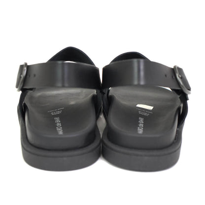 MAURO de BARI（マウロデバーリ）アンクルストラップサンダル【ブラック】