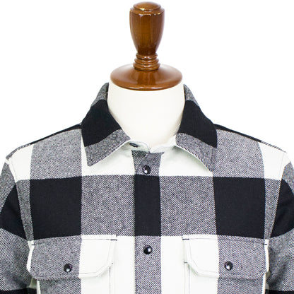 WOOLRICH（ウールリッチ）ALASKAN WOOL CHECK OVERSHIRT チェック柄 オーバーシャツ【ホワイトバッファローチェック】国内正規品