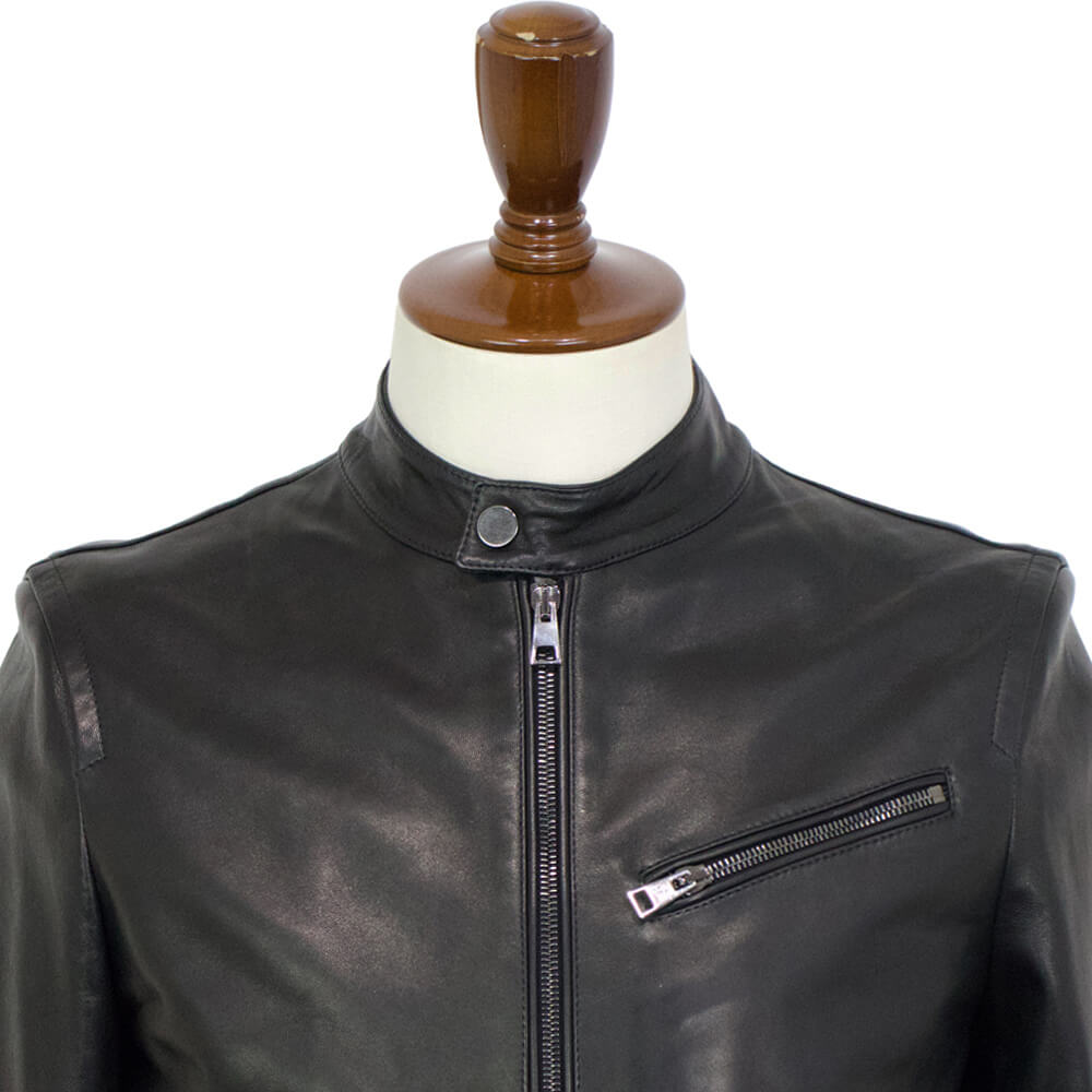 MOLEC（モレック）プロンジェラムレザー シングルライダース ジャケット【ブラック】国内正規品