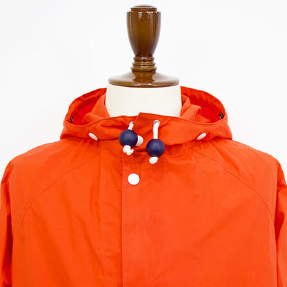 l'impermeabile（リンペルメアビレ）COLORADO コロラド 撥水高密度 ワックスドコットン マウンテンパーカー【オレンジ】国内正規品
