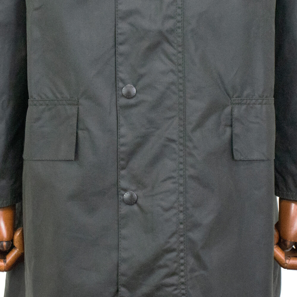 Barbour（バブアー）OVERSIZED WAX BURGHLEY/オーバーサイズ ワックス バーレー MWX1674 ガーメント付【グリーン】国内正規品