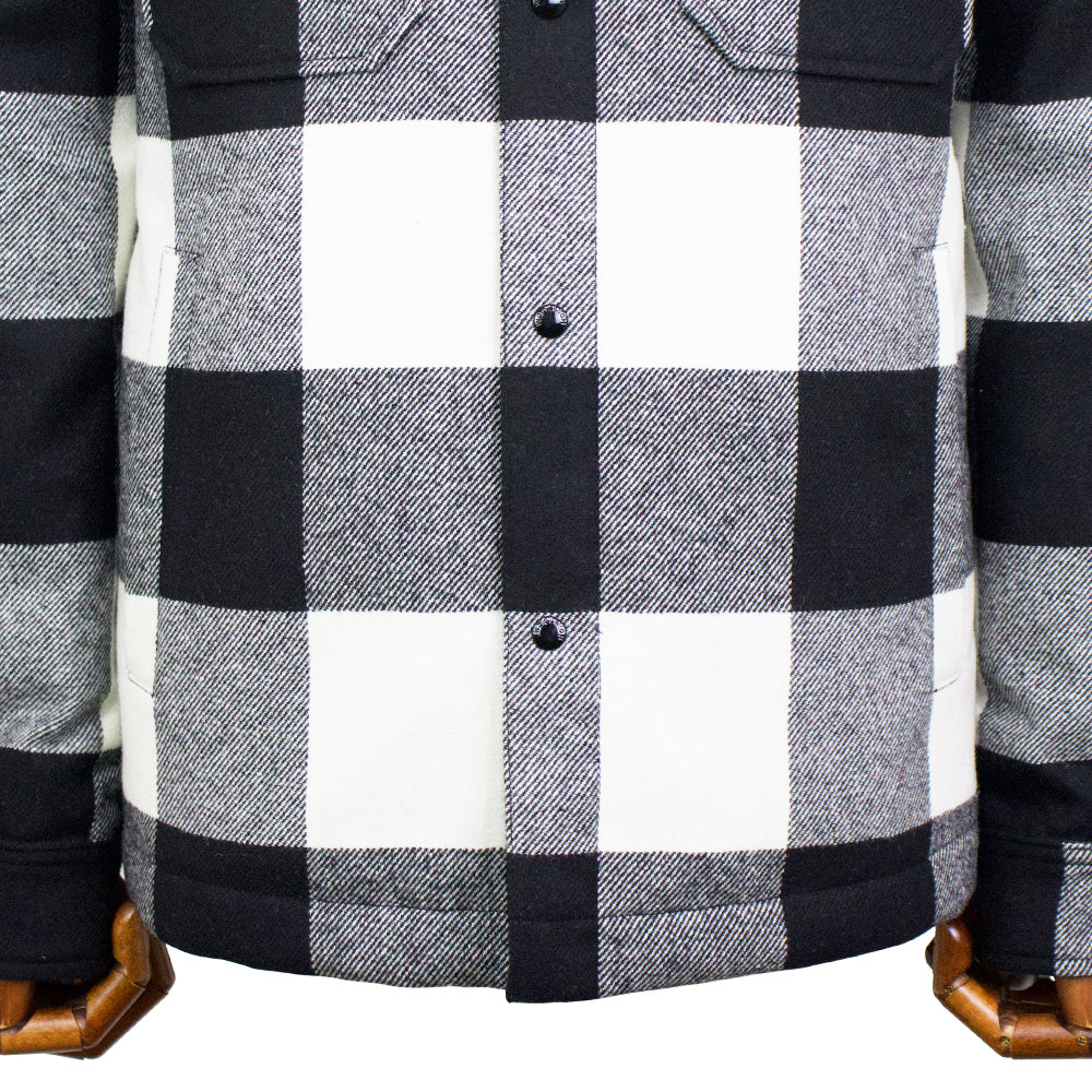 WOOLRICH（ウールリッチ）ALASKAN WOOL CHECK OVERSHIRT チェック柄 オーバーシャツ【ホワイトバッファローチェック】国内正規品
