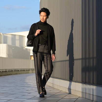 ＷＨ（ダブルエイチ）WH＋N【 BEAMS F ディレクターを務める西口修平氏が監修 】ビットローファー【ブラック】