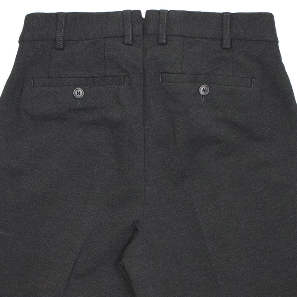 BORELIO（ボレリオ）ワンプリーツ テーパード パンツ スラックス【チャコールグレー】国内正規品