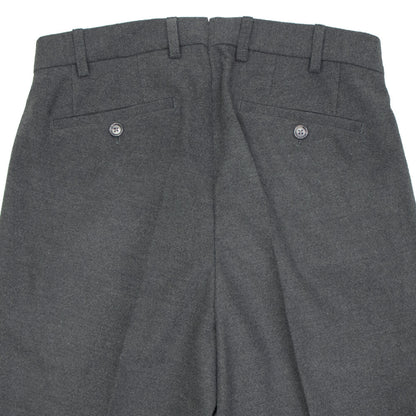 BORELIO（ボレリオ）ワンプリーツ テーパード パンツ スラックス【ミディアムグレー】国内正規品