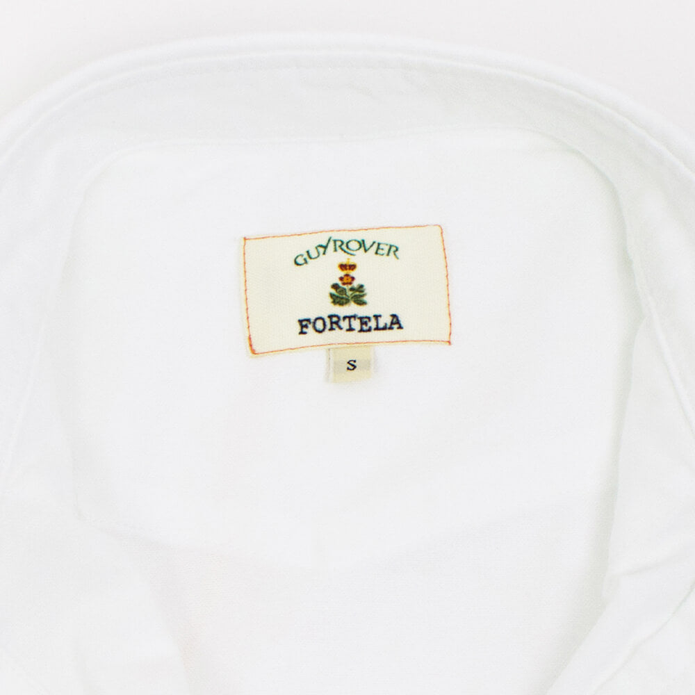 GUY ROVER × FORTELA（ギローバー × フォルテラ）LOS ANGELES ロサンゼルス デニム ウエスタン シャツ【ホワイト】国内正規品