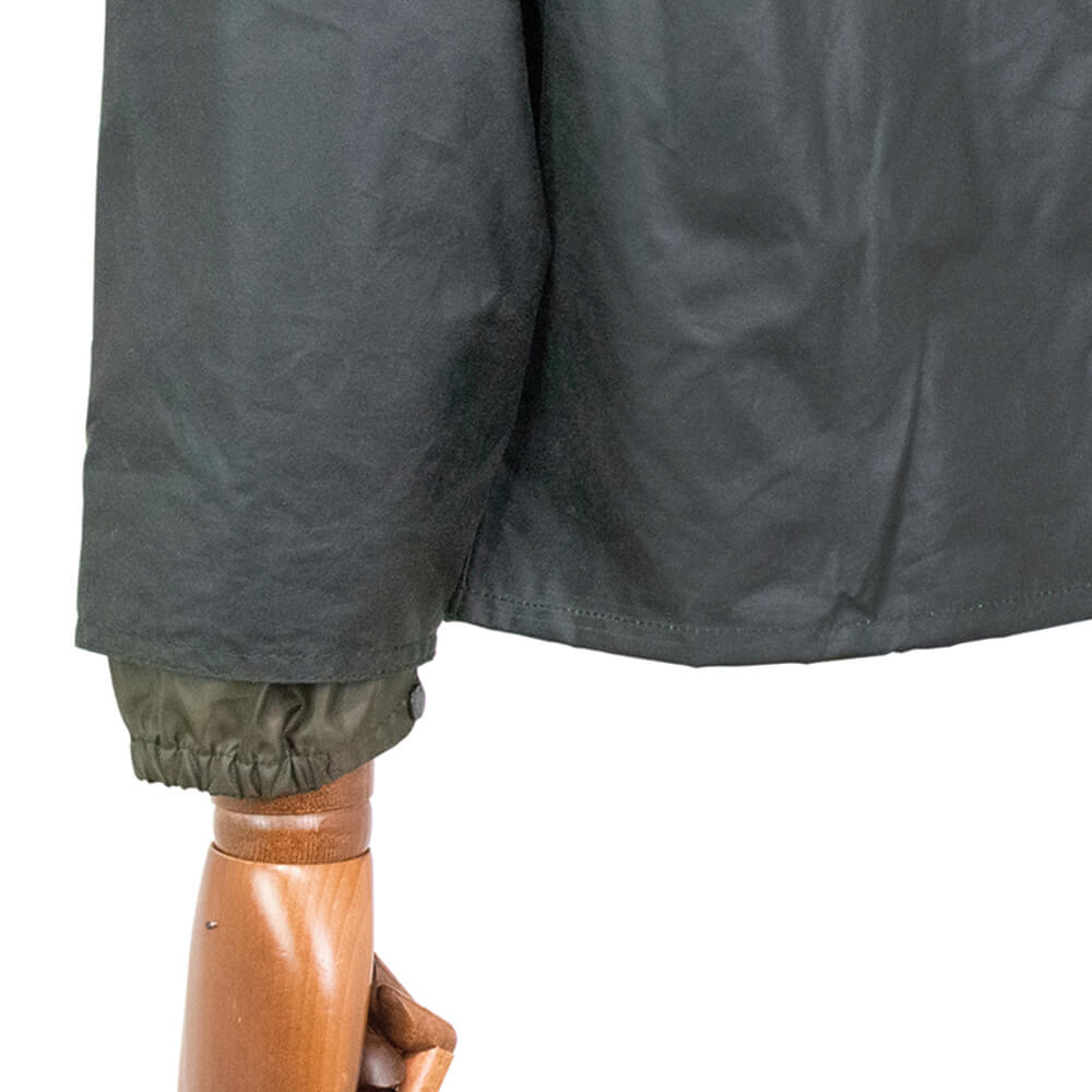 Barbour（バブアー）TRANSPORT WAX / トランスポートワックス MWX1678 ショート丈 オイルド ジャケット ガーメント付【グリーン】国内正規品