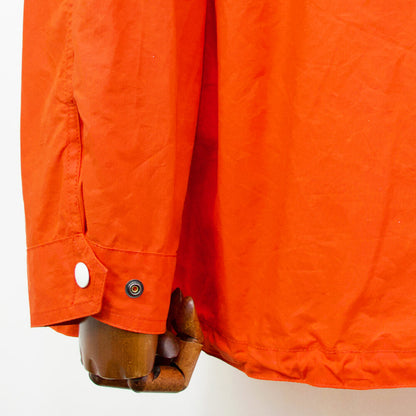 l'impermeabile（リンペルメアビレ）COLORADO コロラド 撥水高密度 ワックスドコットン マウンテンパーカー【オレンジ】国内正規品