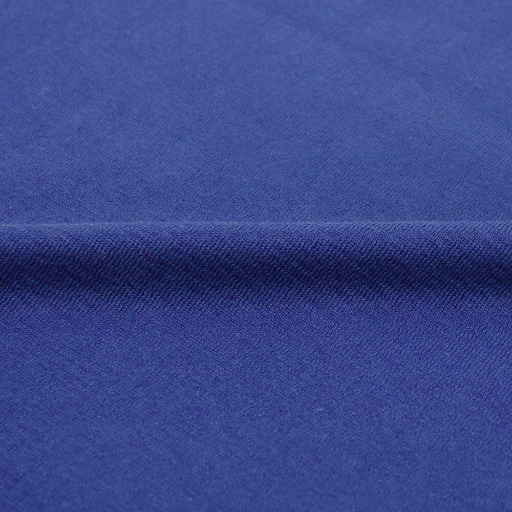 Blu Bre（ブルブレ）コットン クルーネック ロングスリーブ ニットTシャツ【モルジブブルー】国内正規品