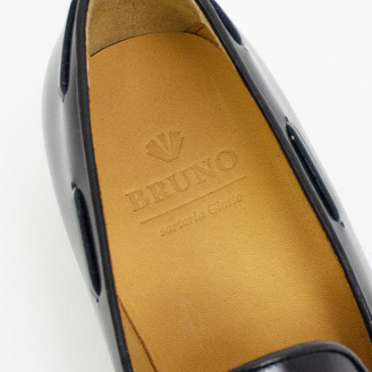 BRUNO（ブルーノ）ボカルーレザー タッセル ローファー【ブラック】正規販売店