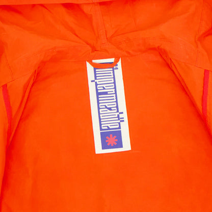 l'impermeabile（リンペルメアビレ）COLORADO コロラド 撥水高密度 ワックスドコットン マウンテンパーカー【オレンジ】国内正規品