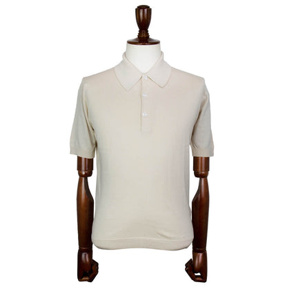 JOHN SMEDLEY（ジョンスメドレー）ISIS ニット ポロシャツ30G【エクリュ】