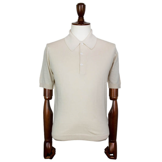 JOHN SMEDLEY（ジョンスメドレー）ISIS ニット ポロシャツ30G【エクリュ】