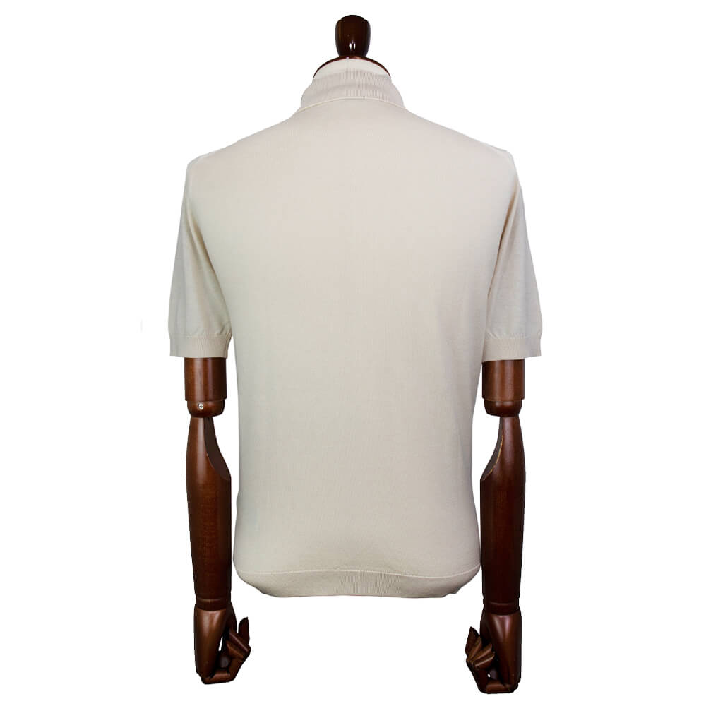 JOHN SMEDLEY（ジョンスメドレー）ISIS ニット ポロシャツ30G【エクリュ】