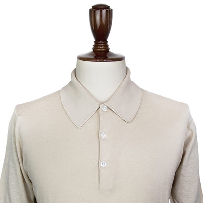 JOHN SMEDLEY（ジョンスメドレー）ISIS ニット ポロシャツ30G【エクリュ】