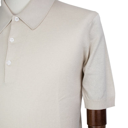 JOHN SMEDLEY（ジョンスメドレー）ISIS ニット ポロシャツ30G【エクリュ】