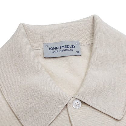 JOHN SMEDLEY（ジョンスメドレー）ISIS ニット ポロシャツ30G【エクリュ】