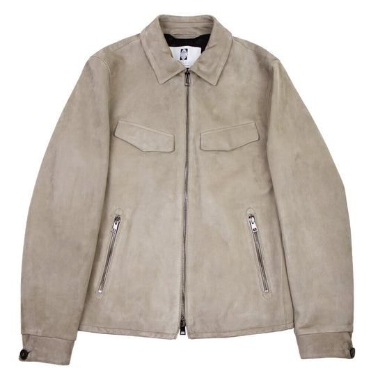MOLEC（モレック）ベージュスエードトラッカージャケット【ベージュ】国内正規品
