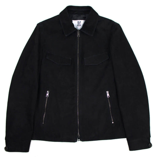 MOLEC（モレック）ブラックスエードトラッカージャケット【ブラック】国内正規品