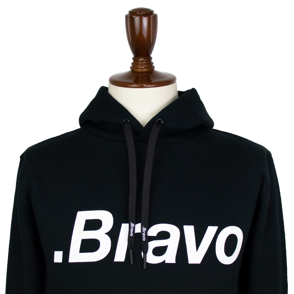 dotBravo（ドットブラーボ）スウェット ロゴ プルオーバー パーカー【ブラック】国内正規品