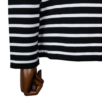 JOHN SMEDLEY（ジョンスメドレー）CHELTON バスクボーダーシャツ 24G【ブラック×ホワイト】