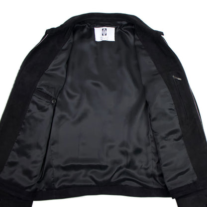 MOLEC（モレック）ブラックスエードトラッカージャケット【ブラック】国内正規品