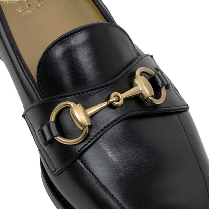 ＷＨ（ダブルエイチ）WH＋N【 BEAMS F ディレクターを務める西口修平氏が監修 】ビットローファー【ブラック】