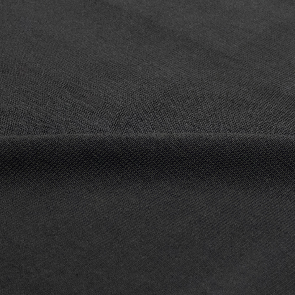 Blu Bre（ブルブレ）22S/S レタードリブニット ロングスリーブ【ブラック】