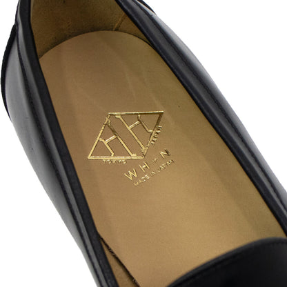 ＷＨ（ダブルエイチ）WH＋N【 BEAMS F ディレクターを務める西口修平氏が監修 】ビットローファー【ブラック】