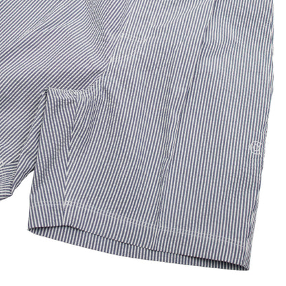 COLONY CLOTHING（コロニークロージング） Vandori×Giotto 別注 ストライプ柄 シアサッカー ショーツ【ブルー】国内正規品