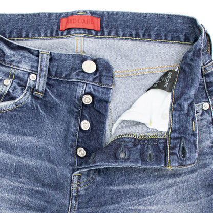 RED CARD TOKYO（レッドカードトウキョウ）RHYTHM+ スリム デニムパンツ【インディゴブルー】