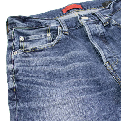 RED CARD TOKYO（レッドカードトウキョウ）RHYTHM+ スリム デニムパンツ【インディゴブルー】