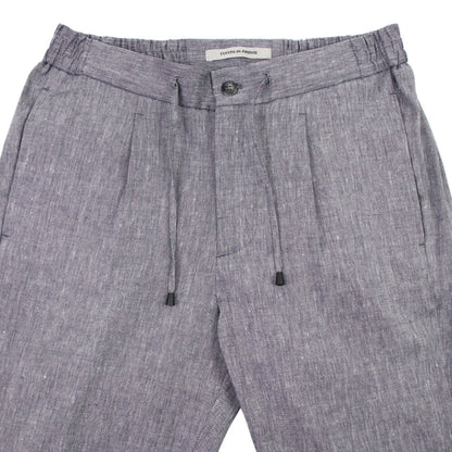 giabsarchivio（ジャブスアルキヴィオ）TINTORETTO ティントレット A4360 SPECE-FIT プリーツ入り イージー パンツ【ネイビー】国内正規品