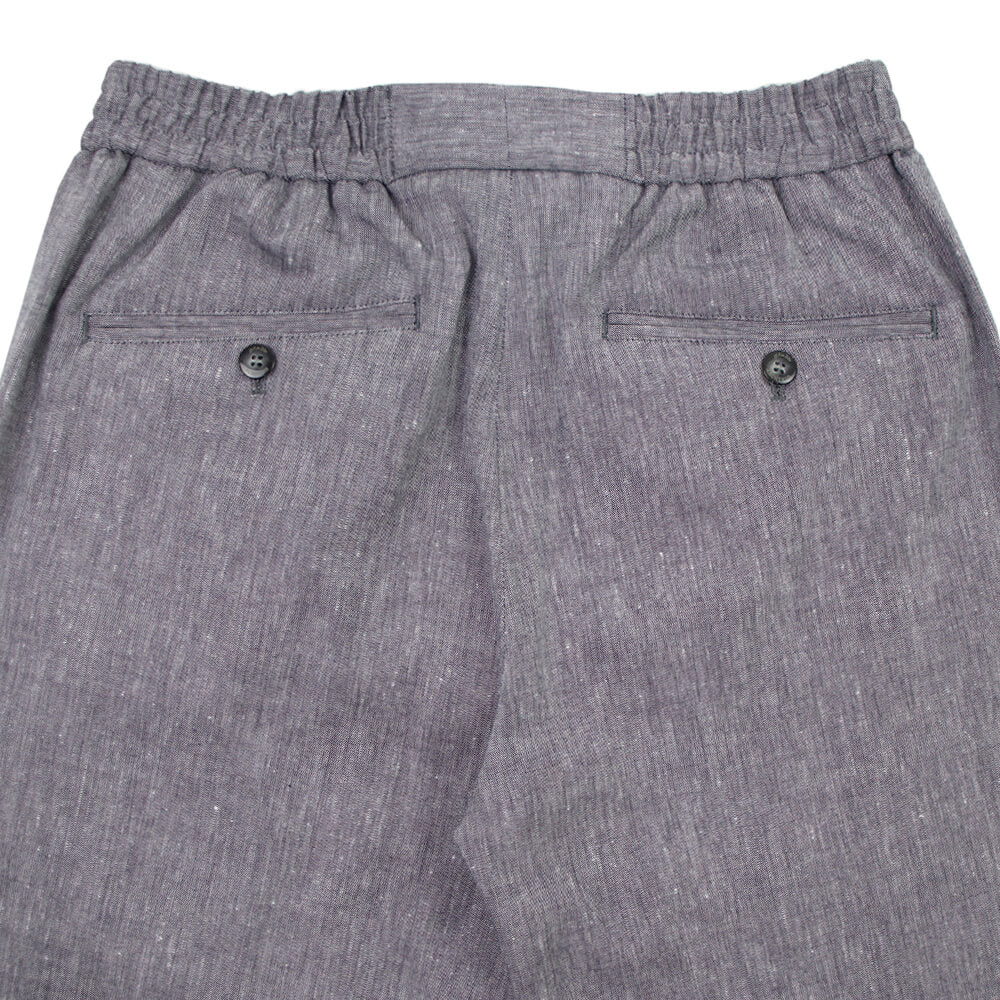 giabsarchivio（ジャブスアルキヴィオ）TINTORETTO ティントレット A4360 SPECE-FIT プリーツ入り イージー パンツ【ネイビー】国内正規品