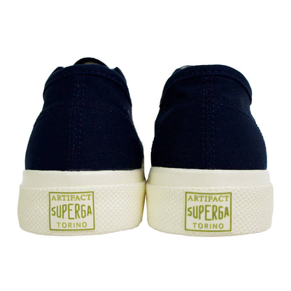 SUPERGA（スペルガ）ARTIFACT BY SUPERGA アーティファクト バイ スペルガ ローカット スニーカー【NAVY-OFF】国内正規品
