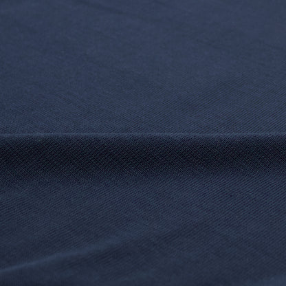 Blu Bre（ブルブレ）レタード コットン リブニット ロングスリーブ カットソー【ネイビー】国内正規品