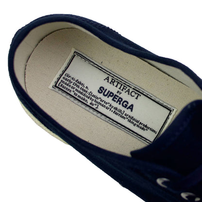 SUPERGA（スペルガ）ARTIFACT BY SUPERGA アーティファクト バイ スペルガ ローカット スニーカー【NAVY-OFF】国内正規品