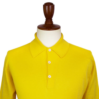 JOHN SMEDLEY（ジョンスメドレー）ISIS ニット ポロシャツ30G【サマーゴールド】