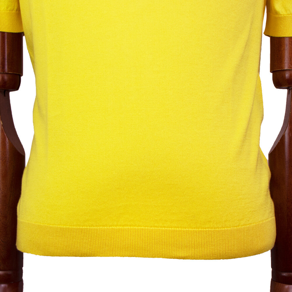 JOHN SMEDLEY（ジョンスメドレー）ISIS ニット ポロシャツ30G【サマーゴールド】