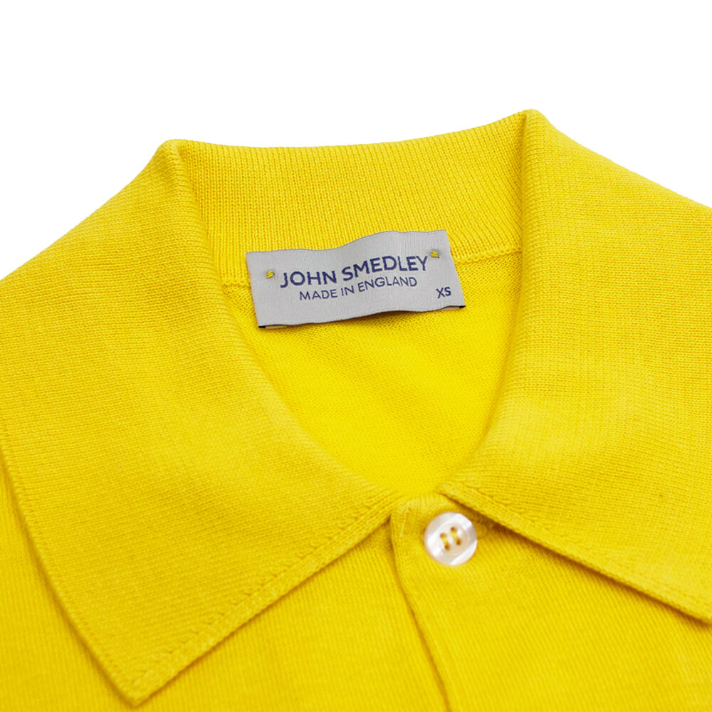 JOHN SMEDLEY（ジョンスメドレー）ISIS ニット ポロシャツ30G【サマーゴールド】
