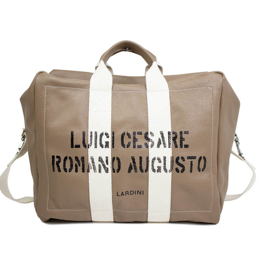 LARDINI（ラルディーニ）ボストンバッグ LARDINI AVIATOR'S KIT BAG【トープ】