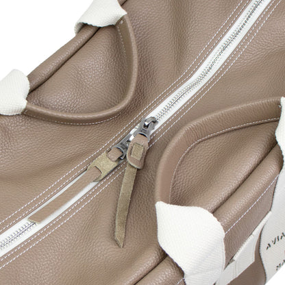 LARDINI（ラルディーニ）ボストンバッグ LARDINI AVIATOR'S KIT BAG【トープ】