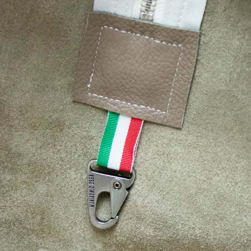 LARDINI（ラルディーニ）ボストンバッグ LARDINI AVIATOR'S KIT BAG【トープ】