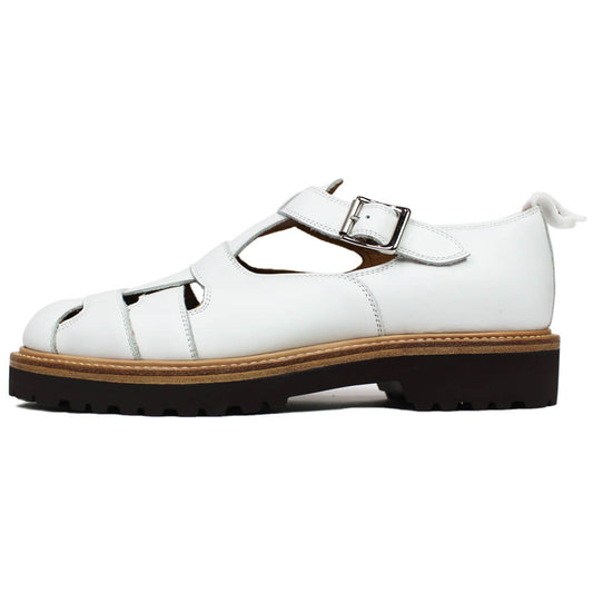 ＷＨ（ダブルエイチ） WHG-0900 レザー グルカサンダル【ホワイトWhite】国内正規品