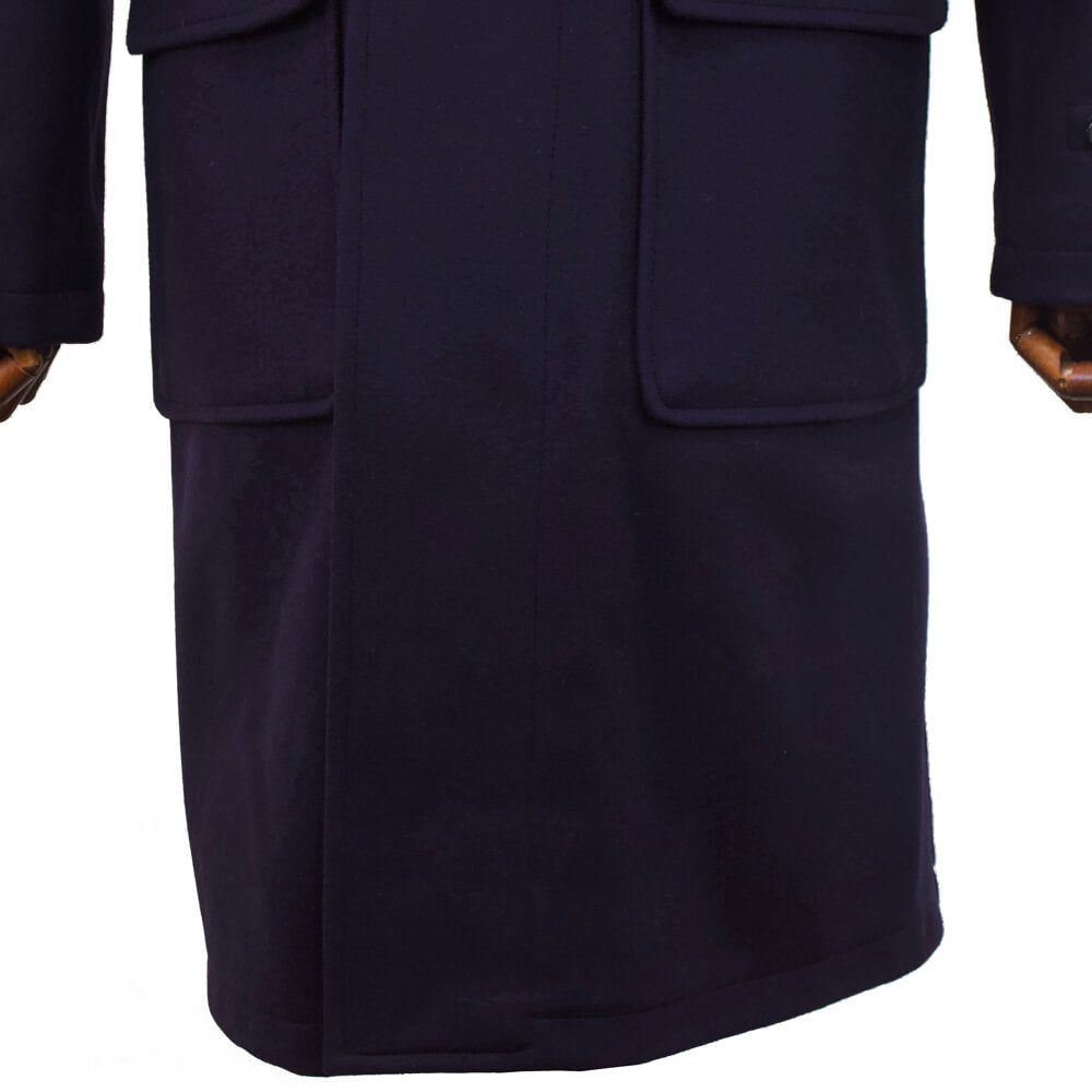 GLOVERALL ダッフルコート ネイビー 英国製 ウール混 GLOVERALL（グローバーオール）「ELIZA」ウール ダッフル コート