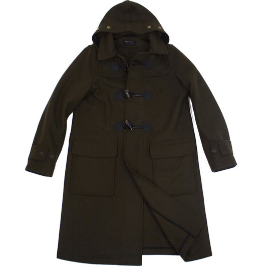 GLOVERALL（グローバーオール）「ELIZA」ウール ダッフル コート【カーキ】国内正規品